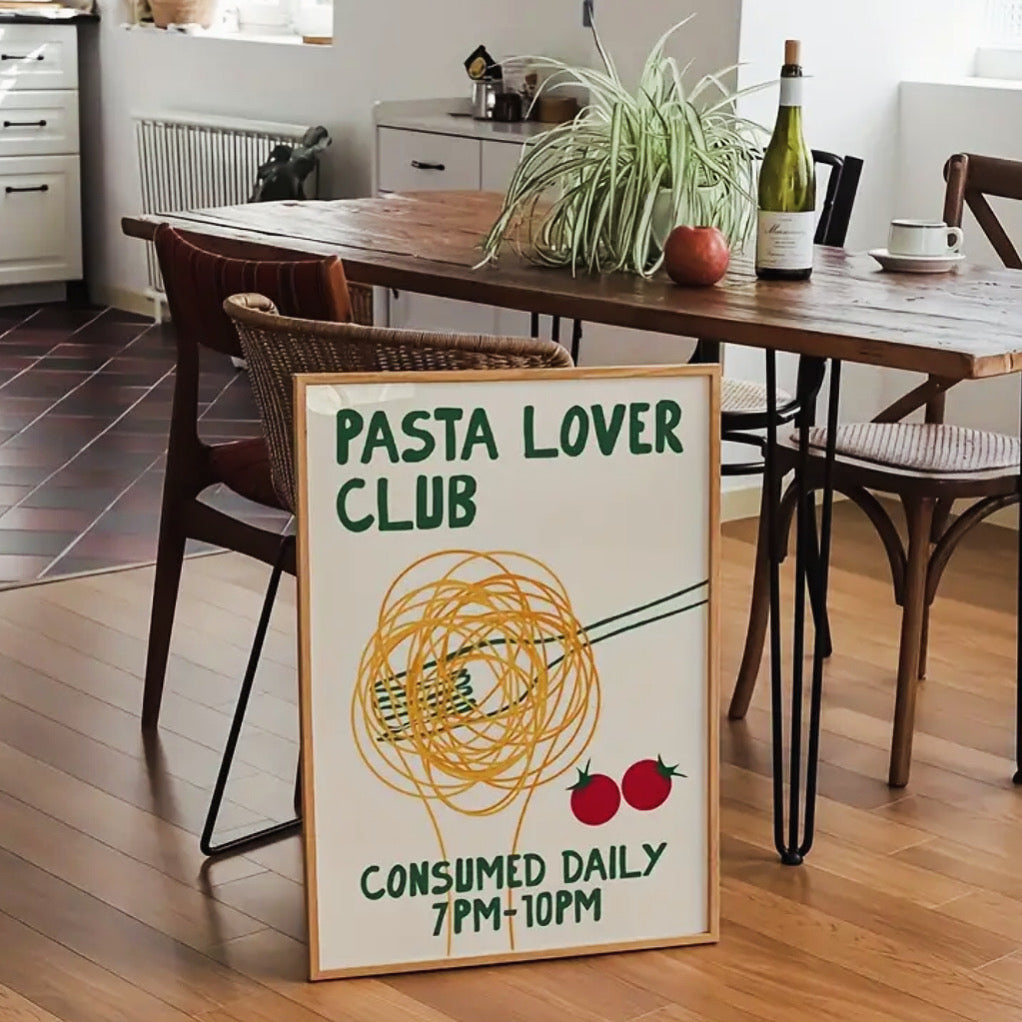 Pasta Lover Club Print