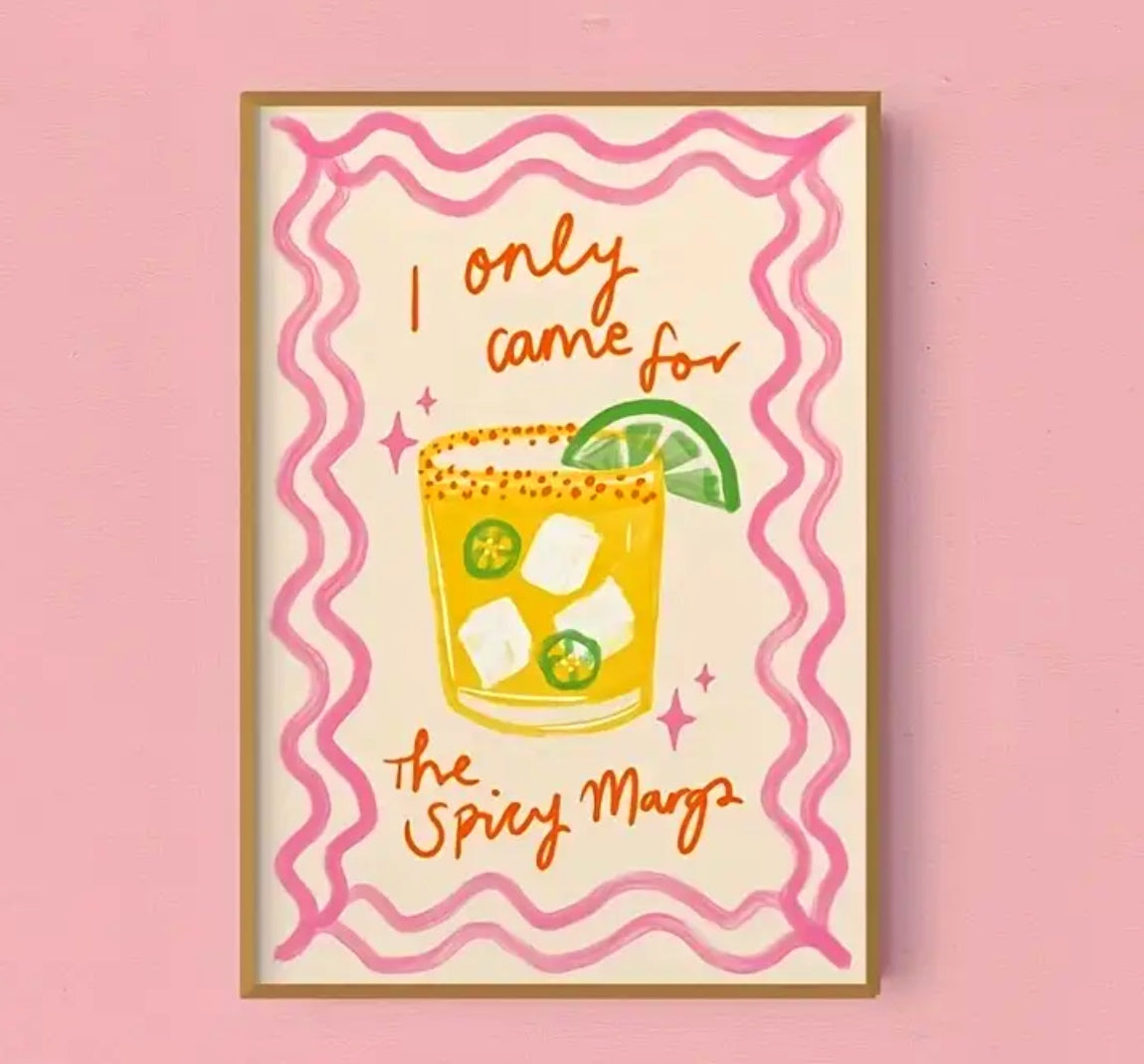 Spicy Margs Print