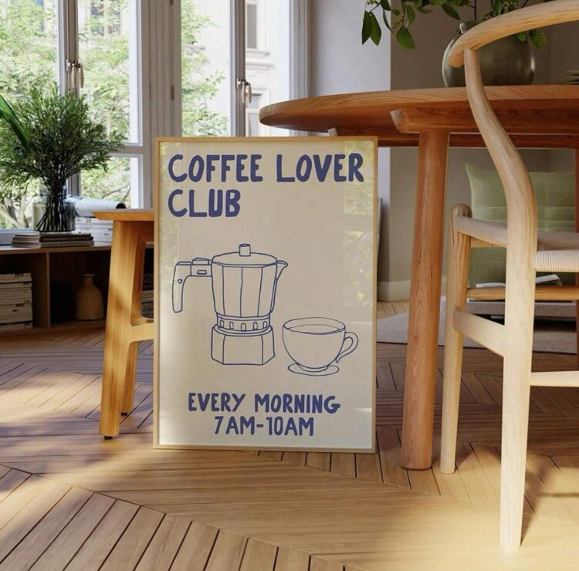 Coffee Lover Club Print