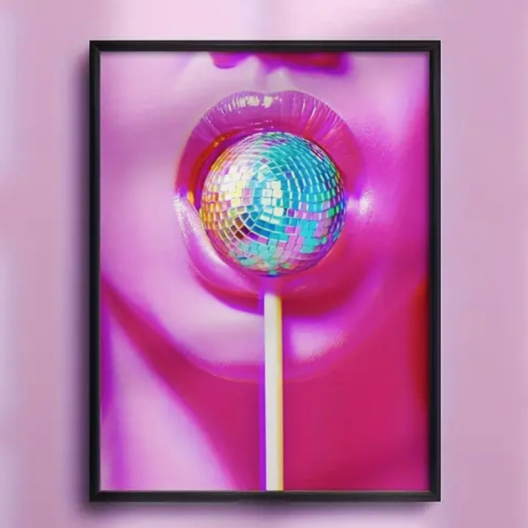 The Disco Lolly Pop Print