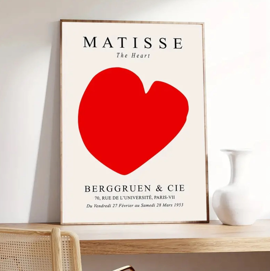 Red Heart by Matisse