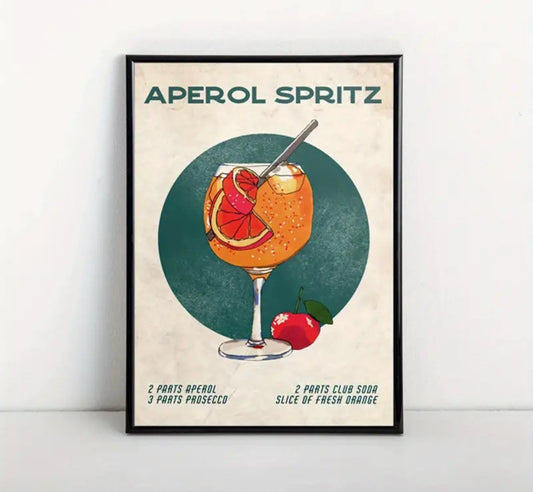 Vintage Aperol Poster Print